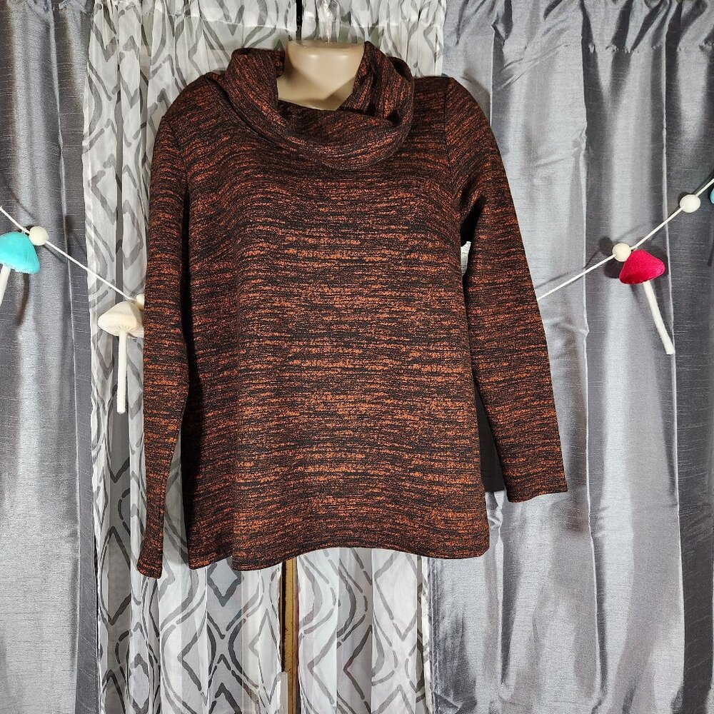 Linea by Louis Dell'Olio Womens Size Medium Long Sleeve Blouse